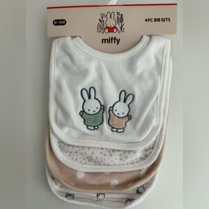 NTW Miffy by Magenta 4 pc Baby Bibs